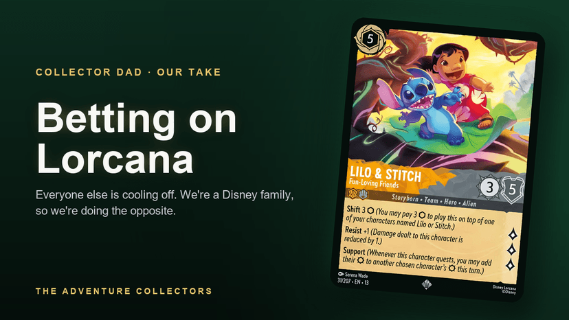 Why We're Leaning Into Lorcana While Everyone Else Cools Off