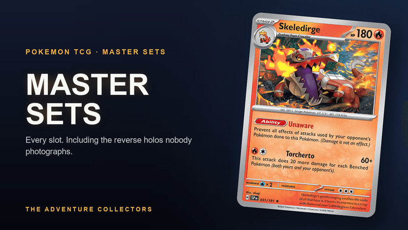 What Is a Master Set? How We're Building Ours (And Why It Takes Longer Than You Think)